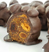 Hemp Extract Organic Raw Dark Chocolate Sprouted Almond & Hazelnut Boulder Truffle